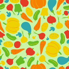 vector seamless vegetables