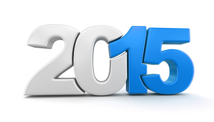 New Year 2015 (clipping path included)