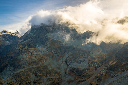 High Tatras Mountains view: Mieguszowiecki - Poland