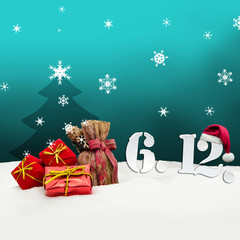 St. Nicholas Day December 06 - turquoise