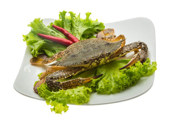 Raw crab