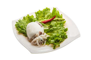 Boiled cuttlefish