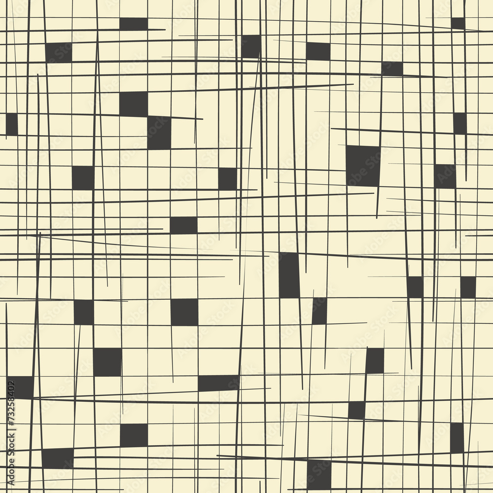 Poster Cell abstract seamless pattern. Vector