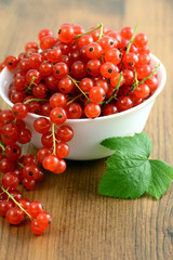 bowl with red currant
