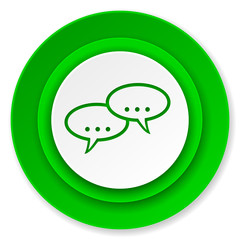 forum icon, chat symbol, bubble sign