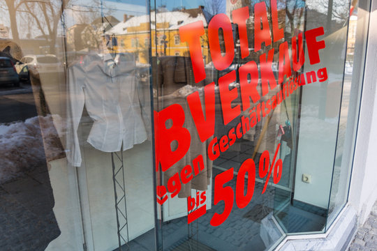 Total Abverkauf - Gesch&auml;ftsaufl&ouml;sung
