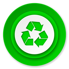 Obraz premium recycle icon, recycling sign