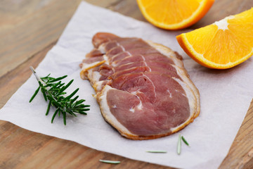 Geräucherte Entenbrust