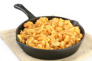 Hamburger macaroni and cheese