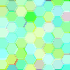 Background with birch acid hexagons. Raster