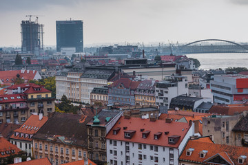 Fototapeta na wymiar Bratislava - City View