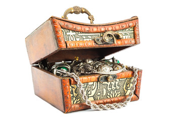 small box with silver