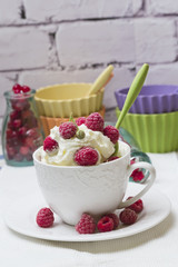 milk cream frozen dessert