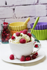 milk cream frozen dessert