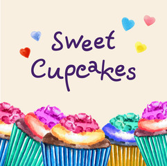 Sweet cupcakes