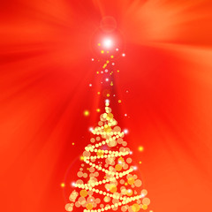 elegant christmas background with place for new year text