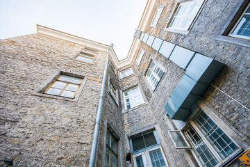 Old town, city center, streets and old buildins