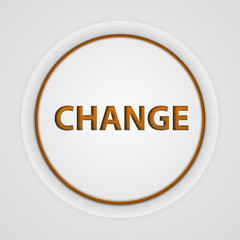 Change circular icon on white background