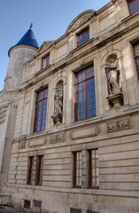 Fototapeta na wymiar façades de la rochelle