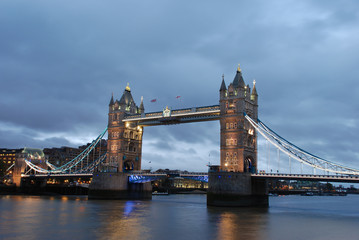 Naklejka premium City of London i Tower Bridge