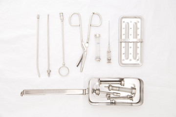 Antique medical tools