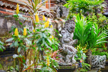 Obraz premium Traditional Balinese sculpture in Ubud, Bali