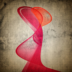 Grunge textured retro style abstract background