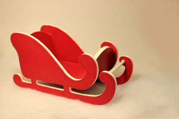 Little Red Chistmas Sled