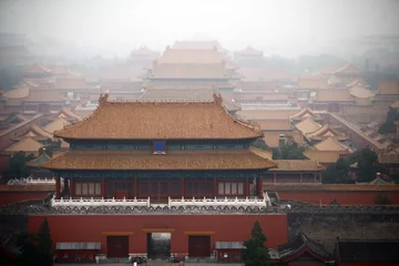 Foto auf Glas Verbotene Stadt in Peking © bizoo_n