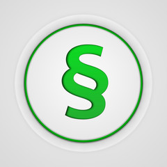 Law circular icon on white background