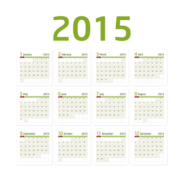 Calendar 2015