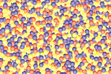 背景素材壁紙(カラーボール多数)