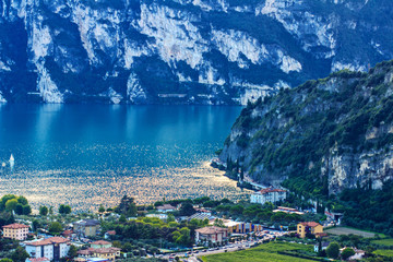 Riva del Garda panorama - Italy