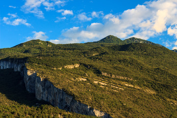mountain landscape Nago-Torbole, Italy