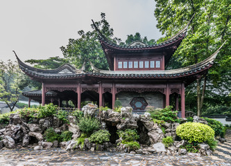 pagoda temple Kowloon Walled City Park Hong Kong