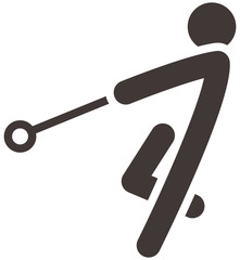 hammer throw icon