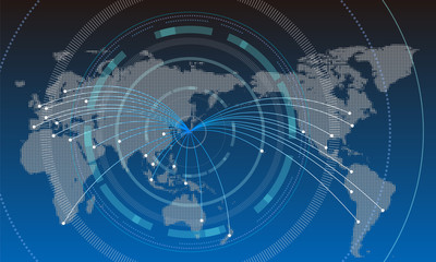 Infographics Vector Background #Global Business