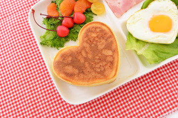 美味しそうな朝食