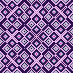 Seamless geometric pattern in violet spectrum