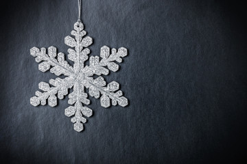 bright Christmas snowflake