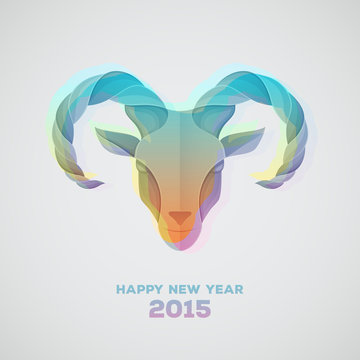 The goat is a symbol of 2015