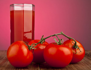 tomatoes and juice