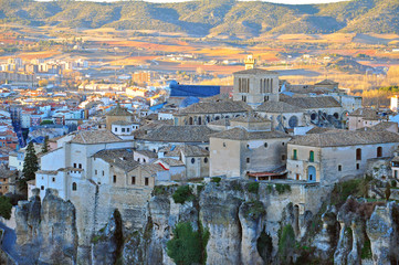 Fototapeta premium Cuenca old town, Spain