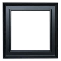 Black Picture Frame Blank Cutout