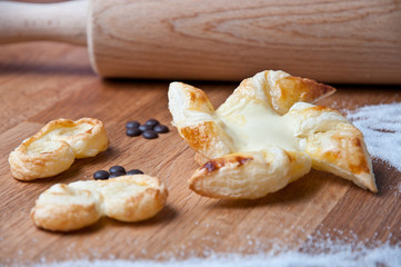 Gebäck Blätterteig