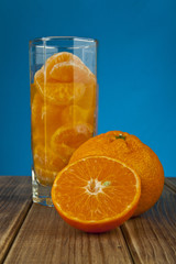 oranges and juice