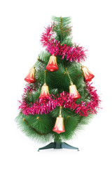 Christmas decoration isolated on the white