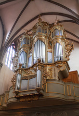 Orgue de l'église saint Grégoire, Ribeauvillé, Alsace, Haut Rhin