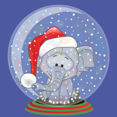 Santa Elephant
