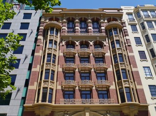 Obraz premium Cast iron at a nineteenth century house in Melbourne